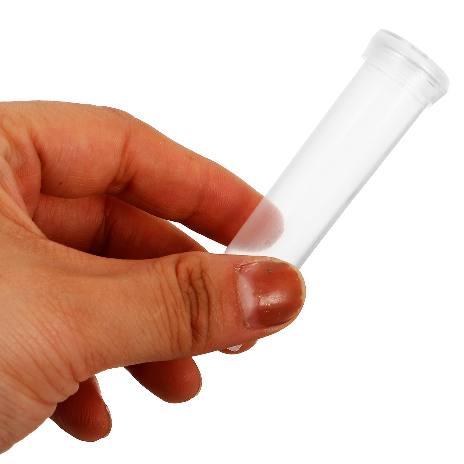 Nutrition & Fitness Class - 200Pcs Flower Water Tube Transparent Plastic
