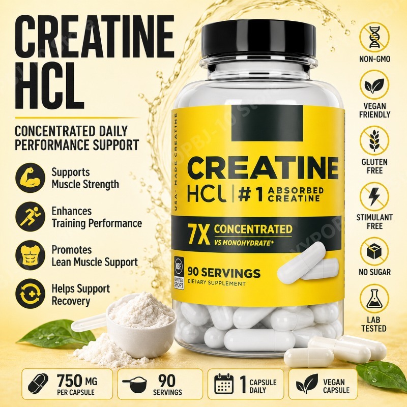 Creatine HCl 750mg 90 Capsules - Fitness With Nutrition avaliação e preço