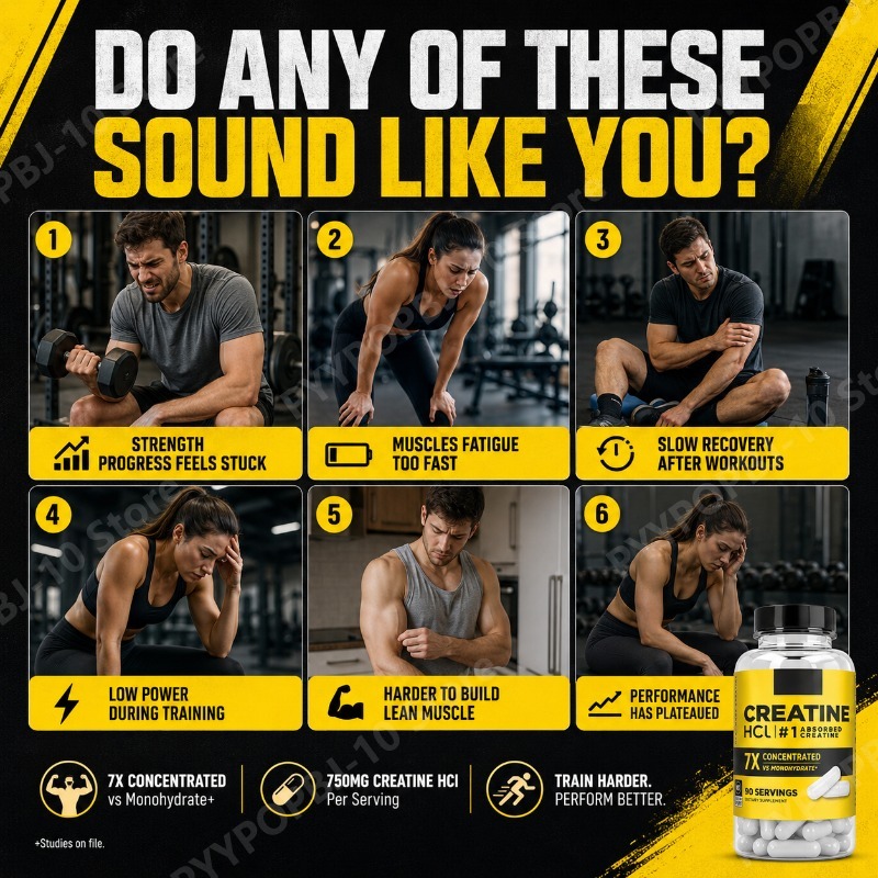 Creatine HCl 750mg 90 Capsules - Fitness With Nutrition avaliação e preço