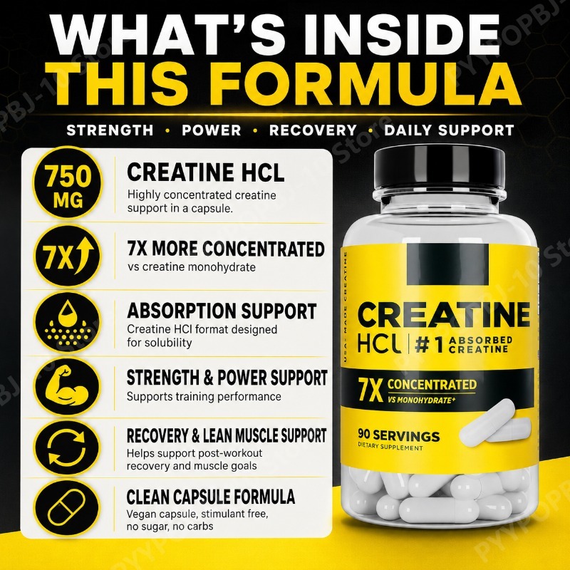 Creatine HCl 750mg 90 Capsules - Fitness With Nutrition avaliação e preço