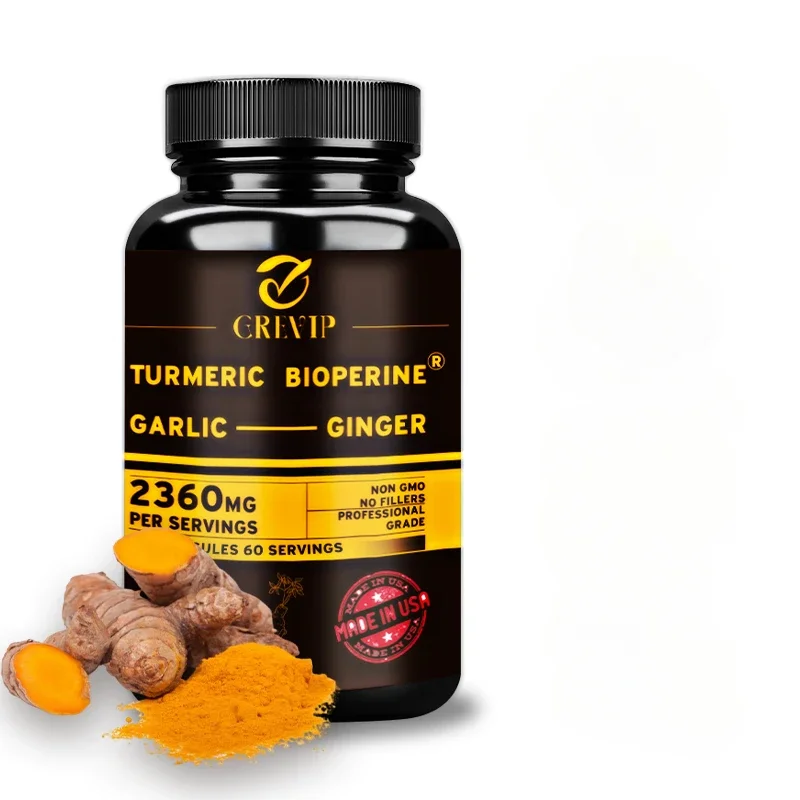 4-in-1 Turmeric Ginger Supplem - Turmeric Curcumin Capsule avaliação e preço
