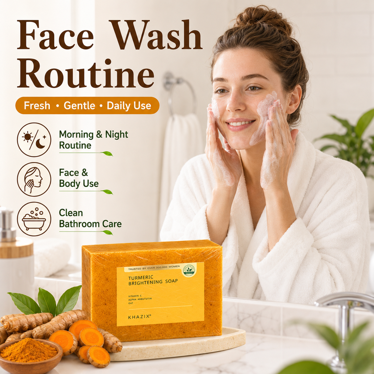 Turmeric Kojic Acid Soap Bar 1 - Turmeric Curcumin Capsule avaliação e preço