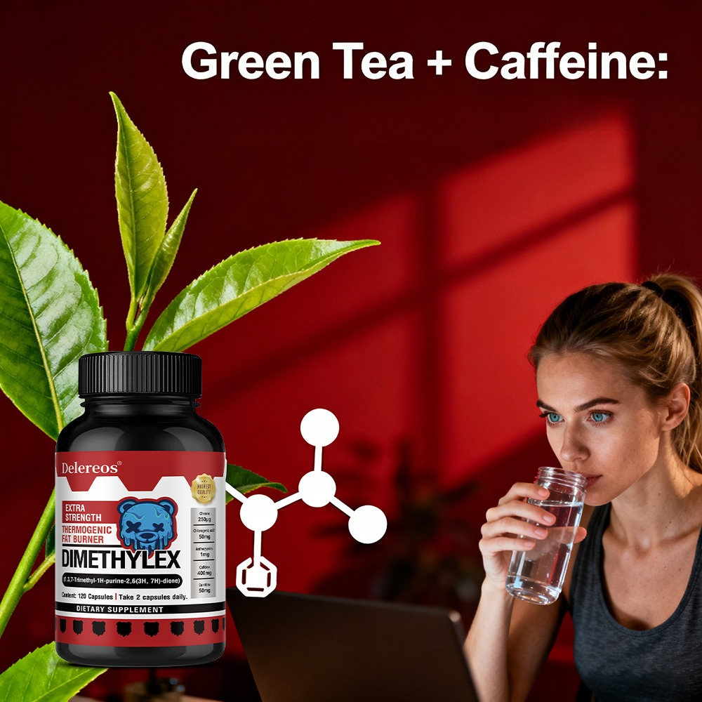 Unisex Fat Burner Capsules - A - Green Tea Extract Fat avaliação e preço