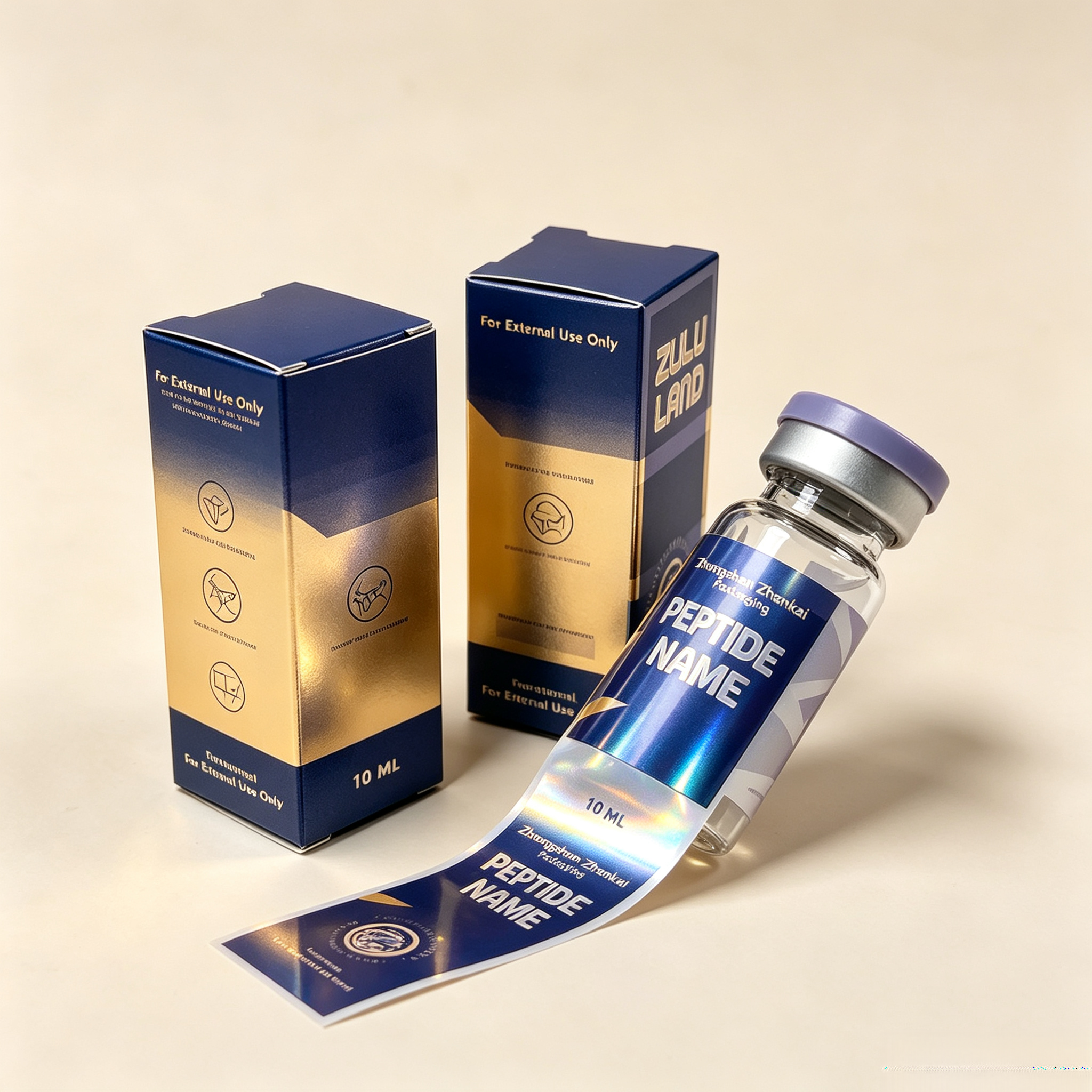 Custom Peptide Vial Waterproof - Fitness With Nutrition avaliação e preço