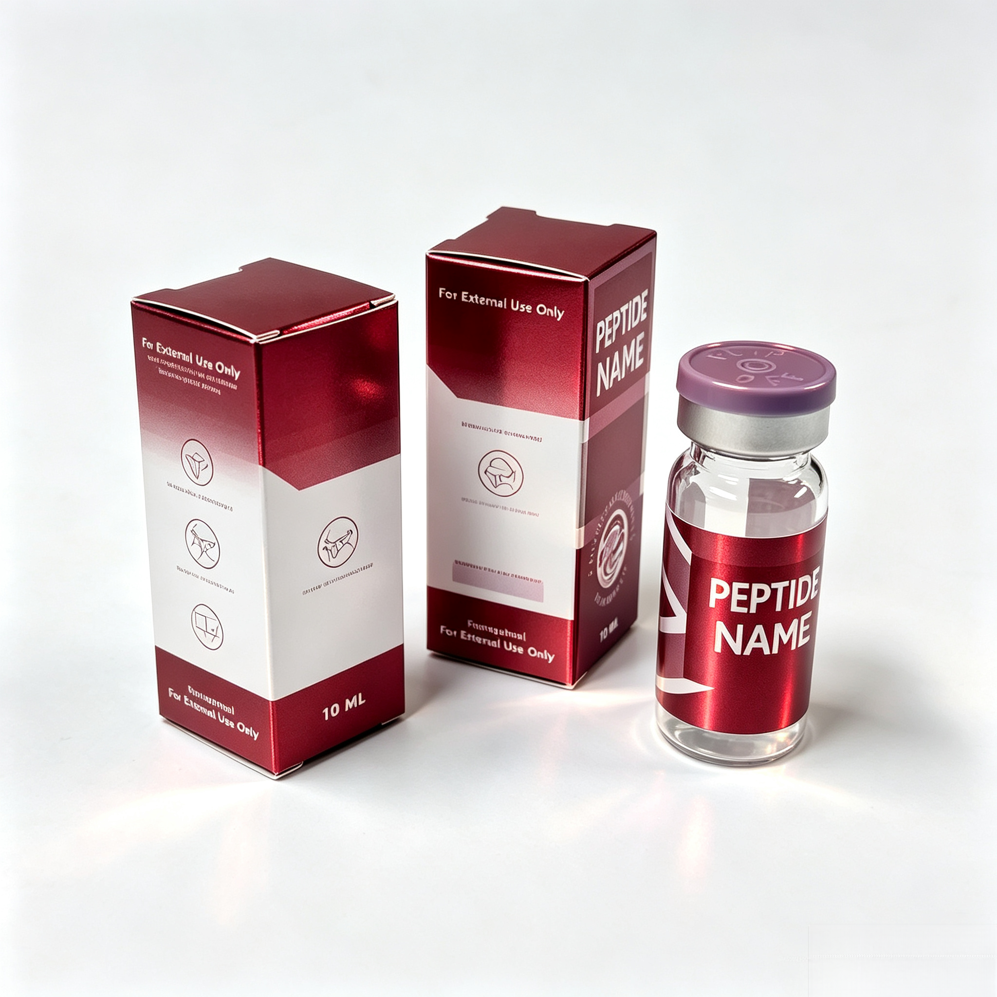 Custom Peptide Vial Waterproof - Fitness With Nutrition avaliação e preço