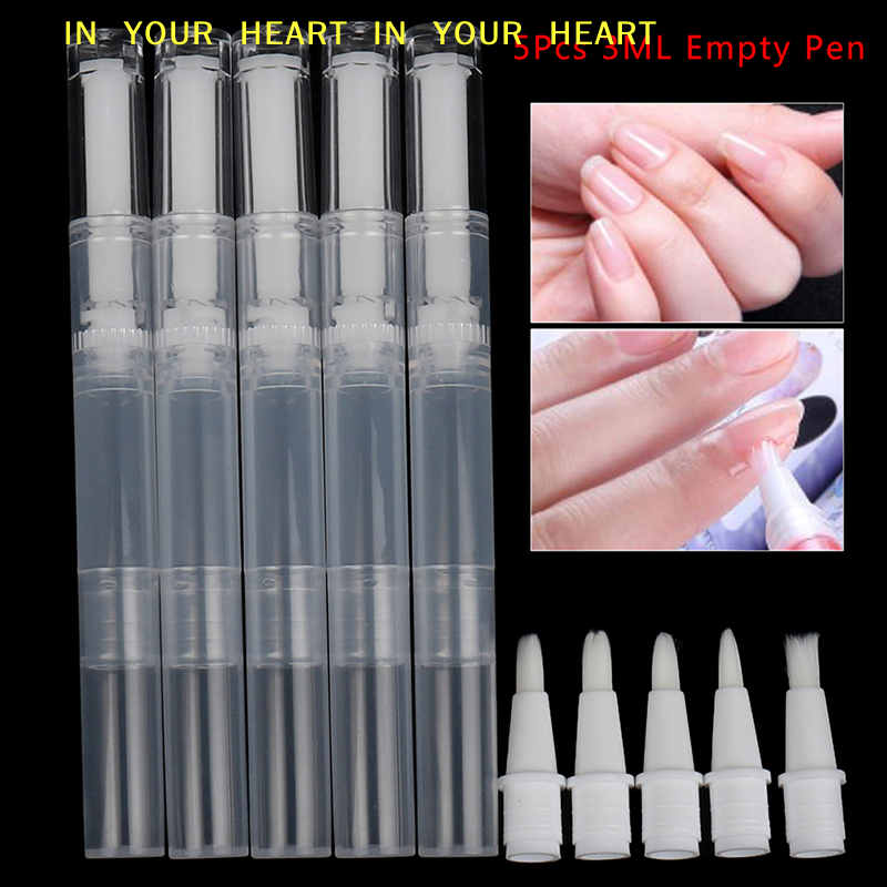 【X】5Pcs 3ML Nail Nutrition Oil - Nutrition & Fitness Class avaliação e preço