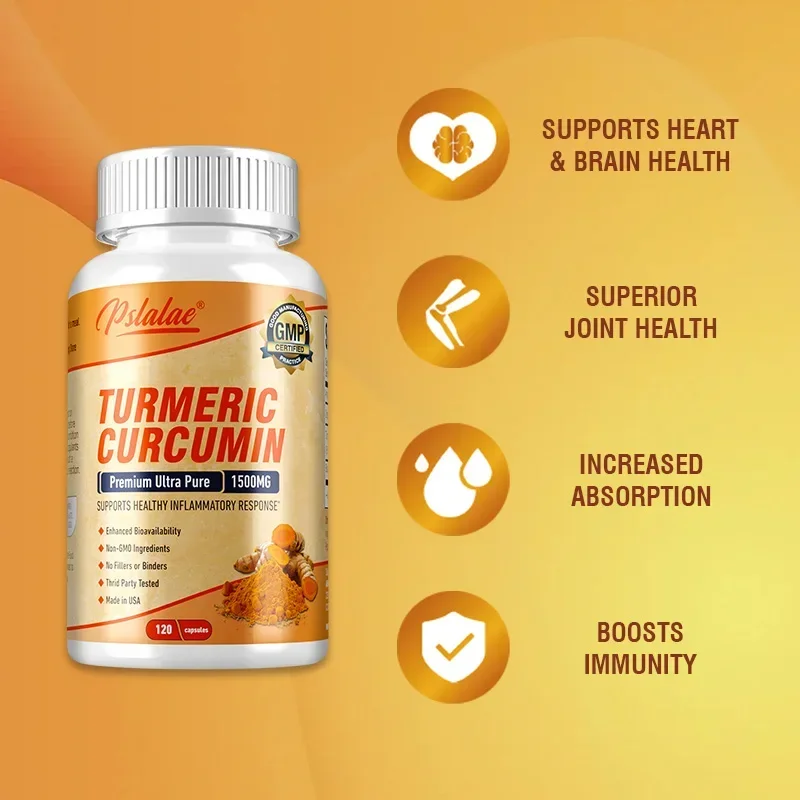 Turmeric Curcumin - Antioxidan - Turmeric Curcumin Capsule avaliação e preço