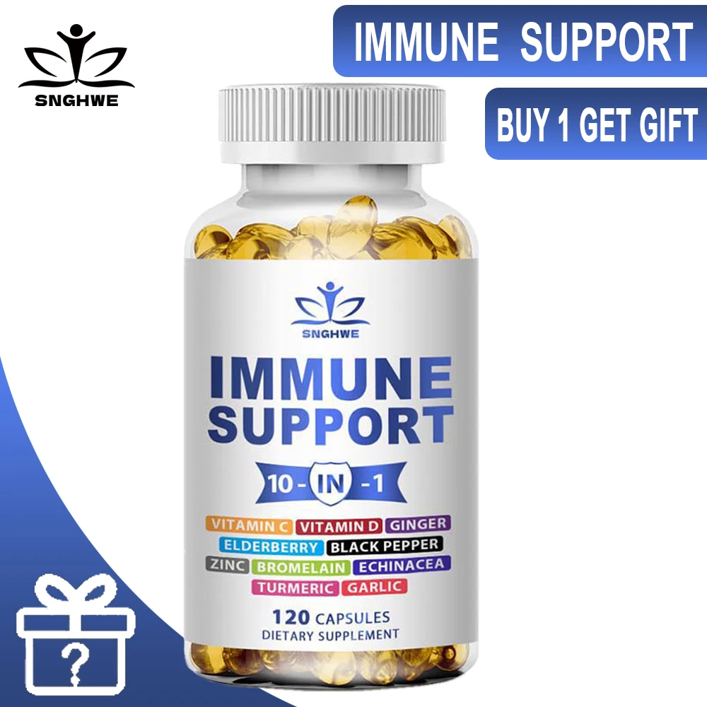 10-in-1 Immune Support Supplem - Zinc Supplement 50Mg avaliação e preço