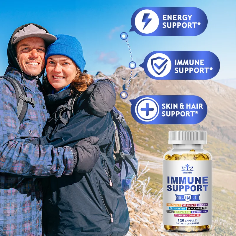 10-in-1 Immune Support Supplem - Zinc Supplement 50Mg avaliação e preço
