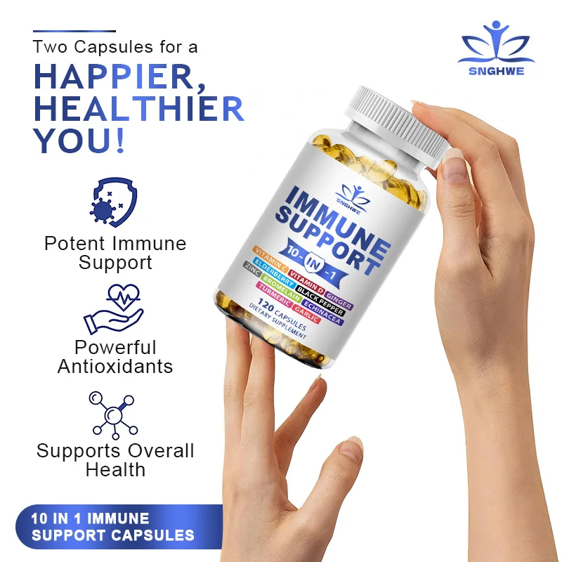 10-in-1 Immune Support Supplem - Zinc Supplement 50Mg avaliação e preço