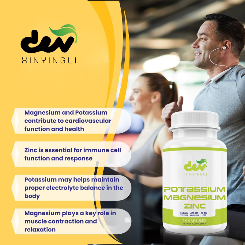Magnesium and Potassium Supple - Zinc Supplement 50Mg avaliação e preço