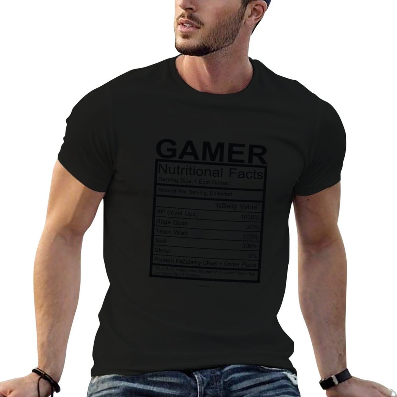 Gamer Nutritional Facts Chart  - Fitness With Nutrition avaliação e preço
