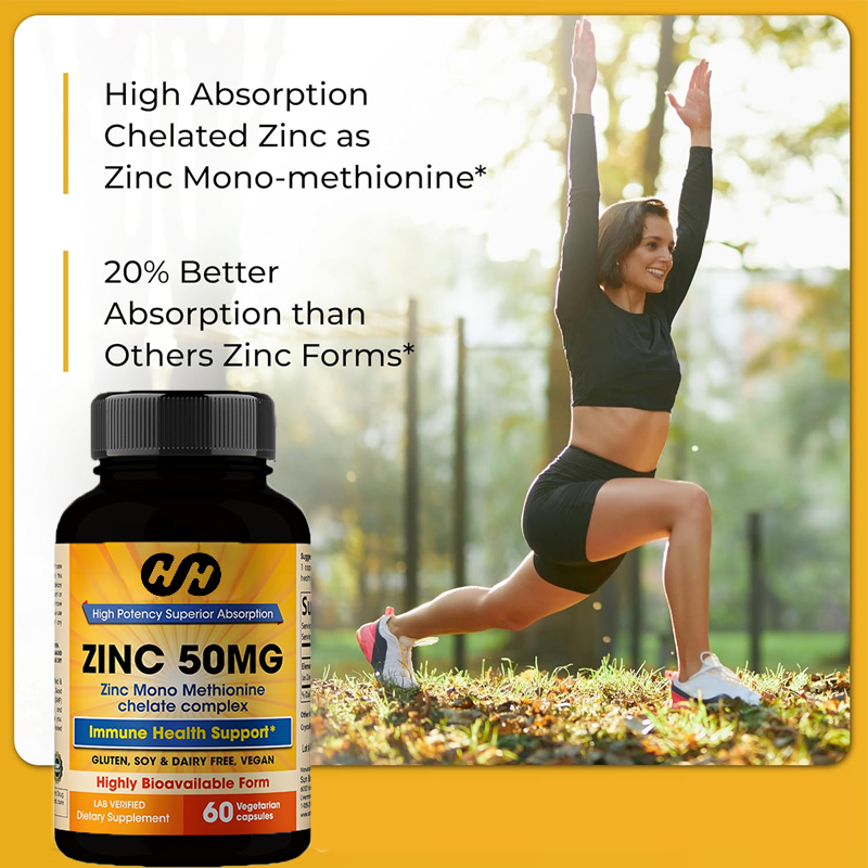 Zinc Supplement 50mg, 60 Capsu - Zinc Supplement 50Mg avaliação e preço