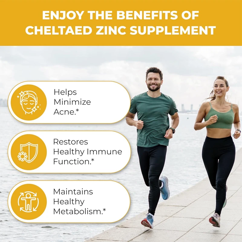 Zinc Supplement 50mg, 60 Capsu - Zinc Supplement 50Mg avaliação e preço