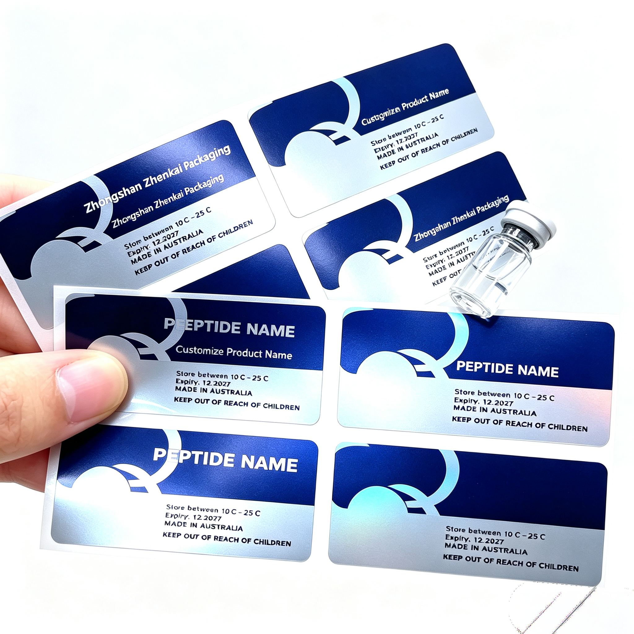 Custom Self Adhesive Vinyl Pep - Fitness With Nutrition avaliação e preço