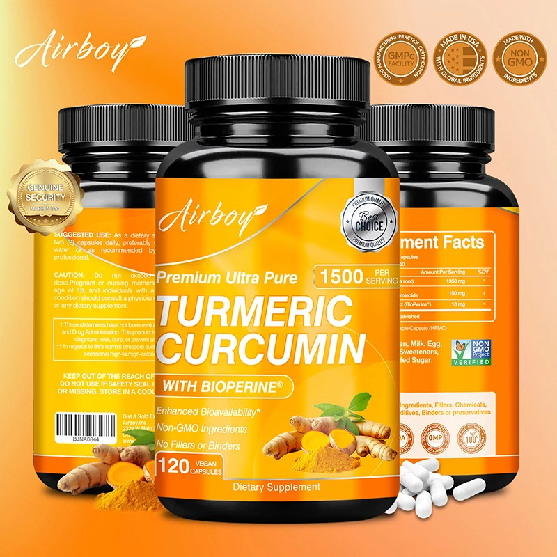 Turmeric Curcumin Capsules - H - Turmeric Curcumin Capsule avaliação e preço