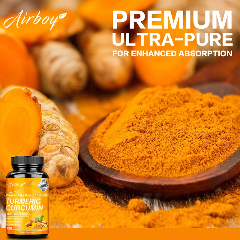 Turmeric Curcumin Capsules - H - Turmeric Curcumin Capsule avaliação e preço