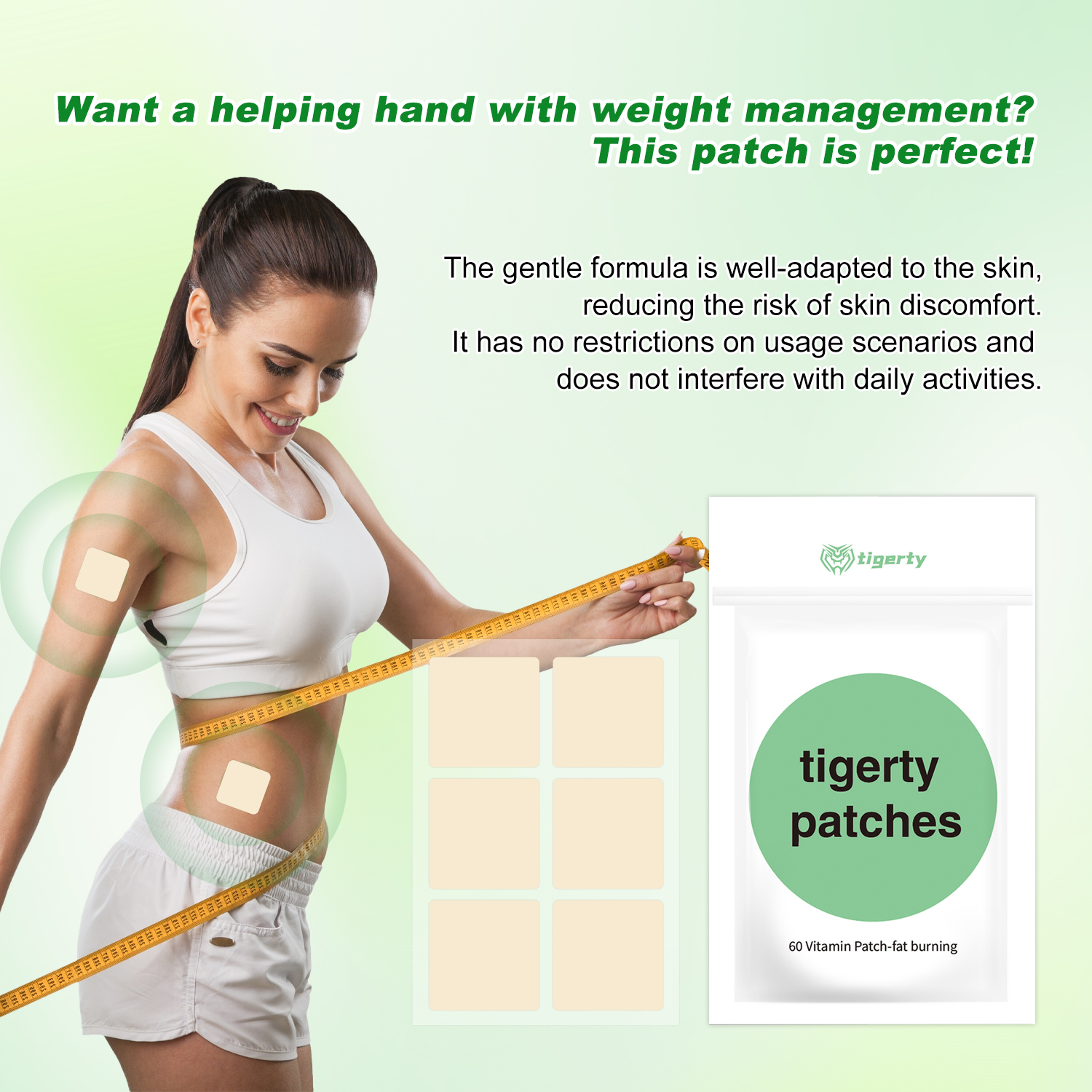 Vitamin Patch Weight Managemen - Green Tea Extract Fat avaliação e preço