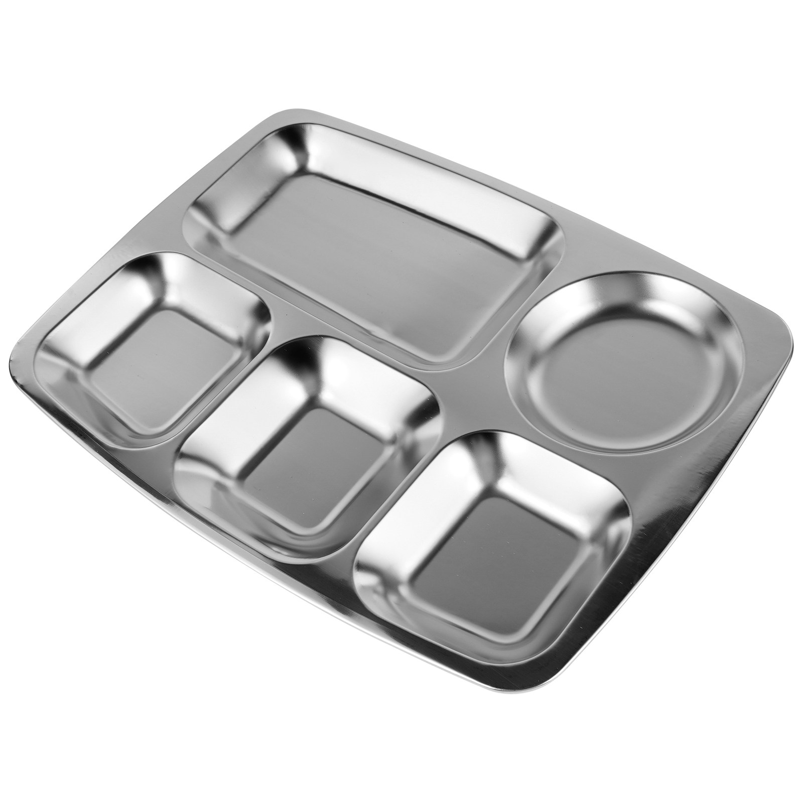Stainless Steel Divided Food P - Nutrition & Fitness Class avaliação e preço