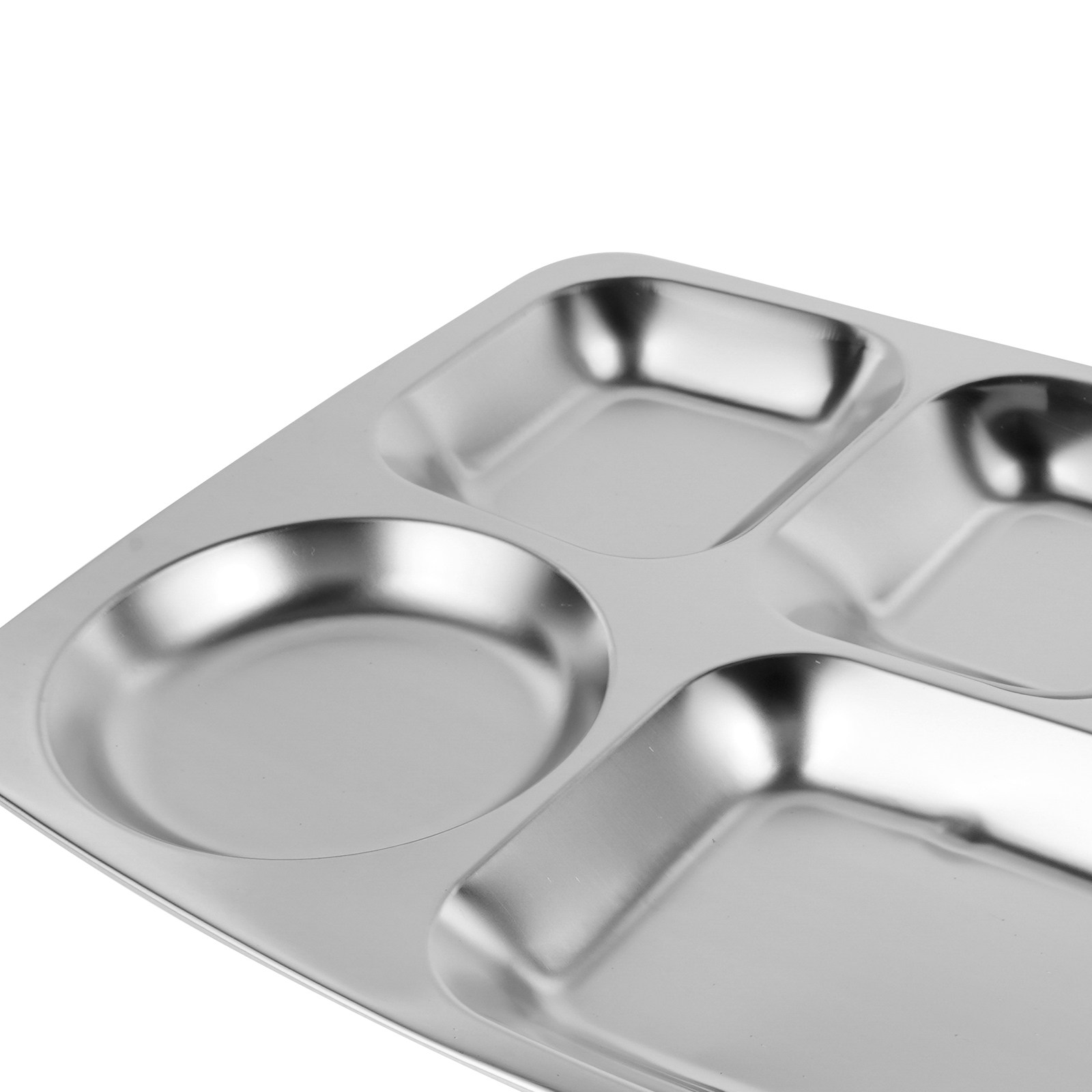 Stainless Steel Divided Food P - Nutrition & Fitness Class avaliação e preço