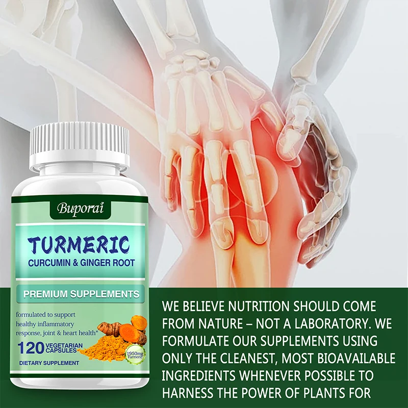 Turmeric Curcumin + Ginger Roo - Turmeric Curcumin Capsule avaliação e preço