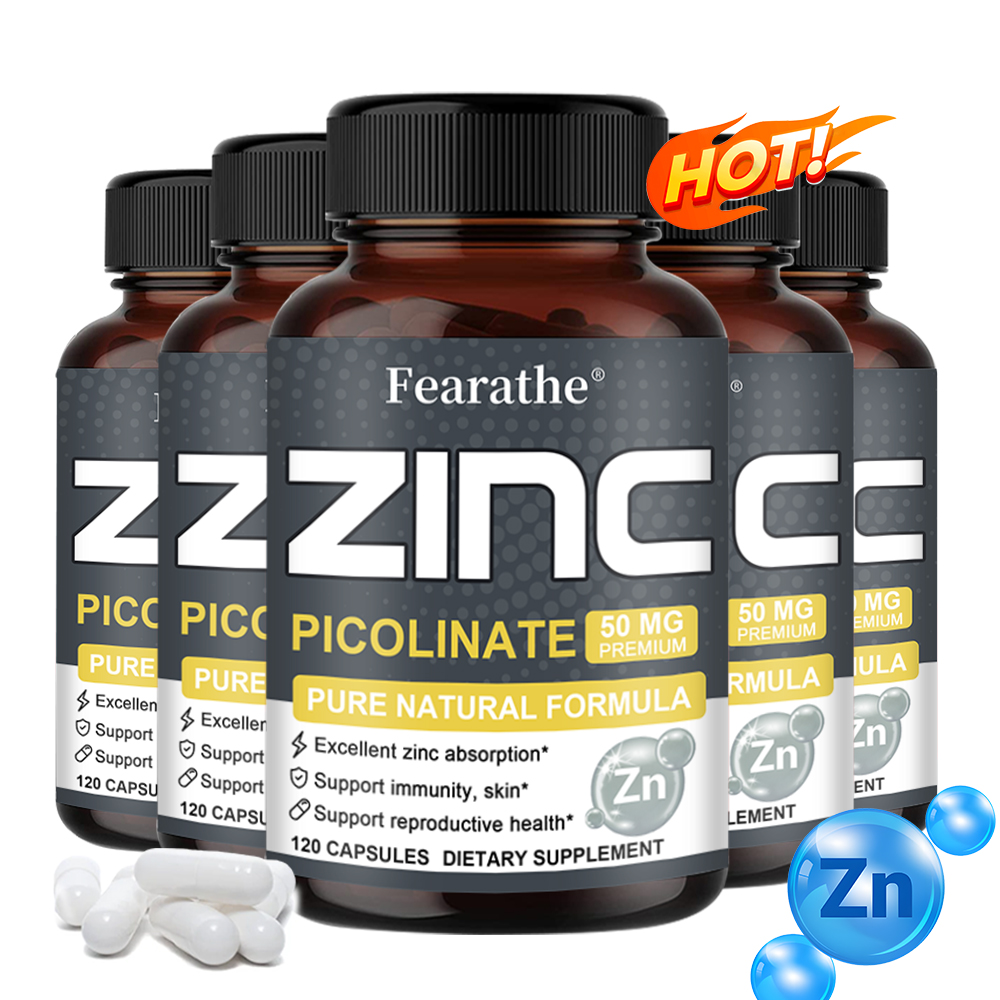 Zinc 50 Mg - High Potency Pure - Zinc Supplement 50Mg avaliação e preço