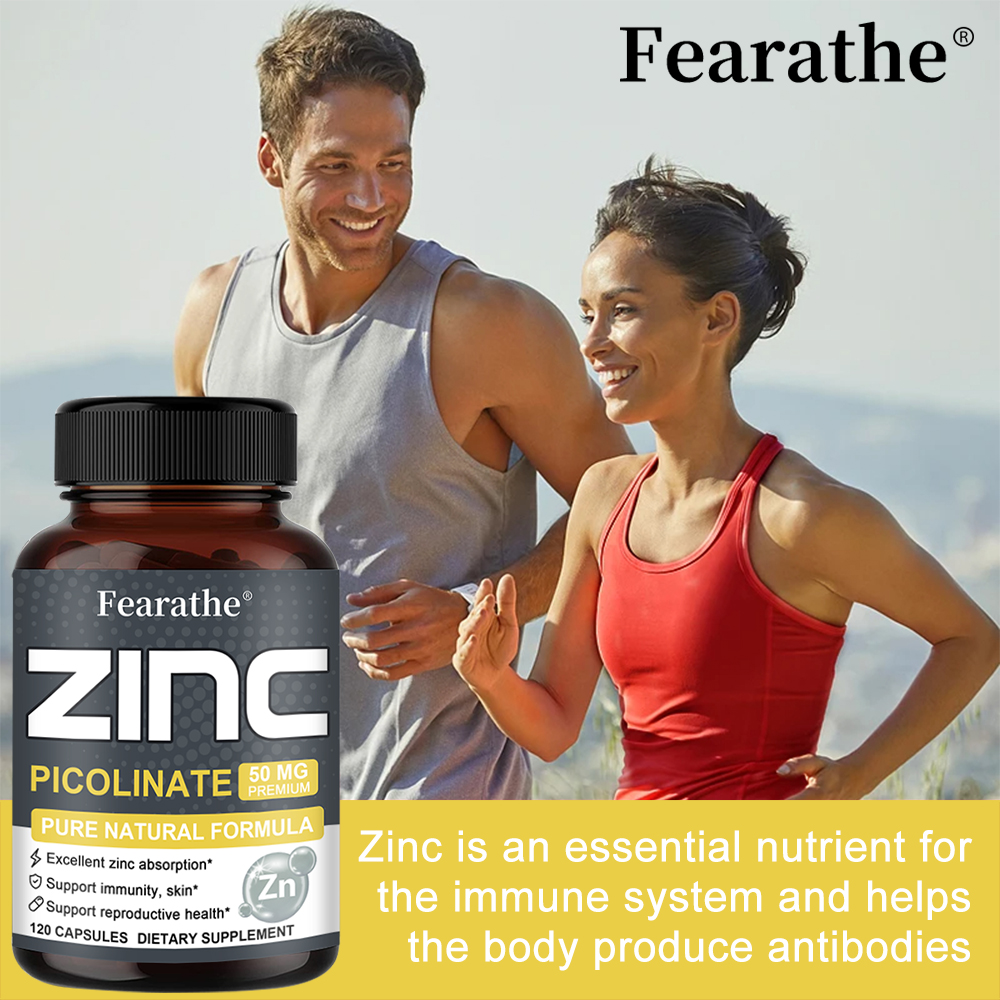 Zinc 50 Mg - High Potency Pure - Zinc Supplement 50Mg avaliação e preço