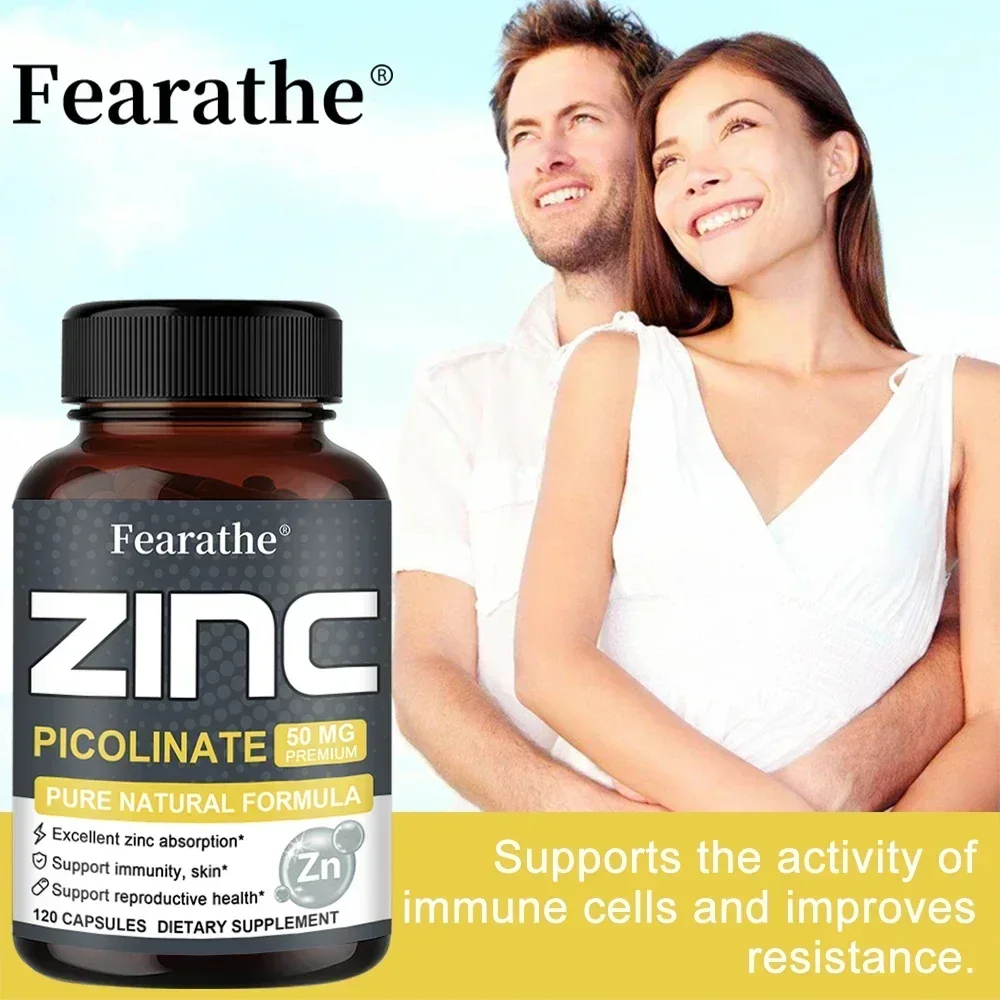 Zinc 50 Mg - High Potency Pure - Zinc Supplement 50Mg avaliação e preço
