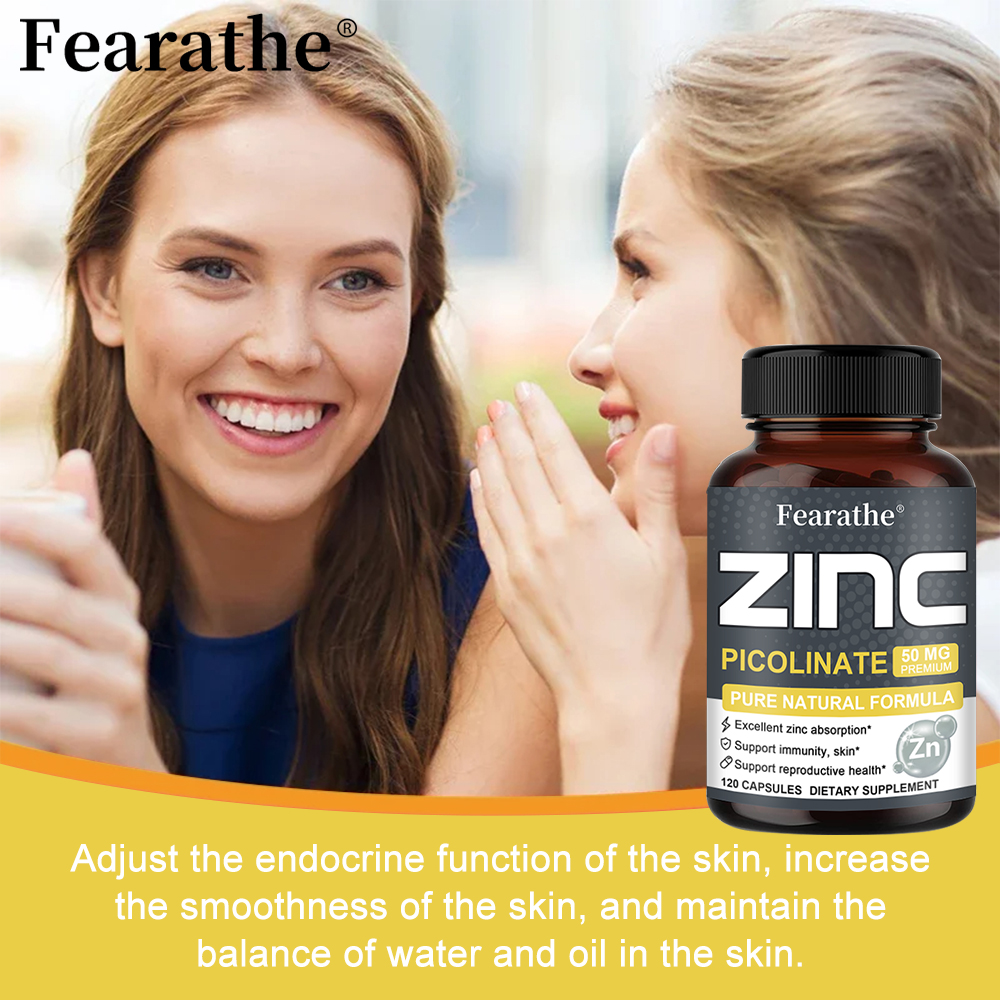 Zinc 50 Mg - High Potency Pure - Zinc Supplement 50Mg avaliação e preço