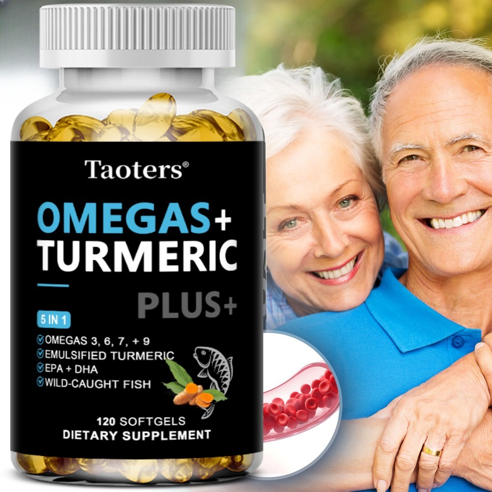 Omega 3 6 9 Supplement Plus -  - Turmeric Curcumin Capsule avaliação e preço