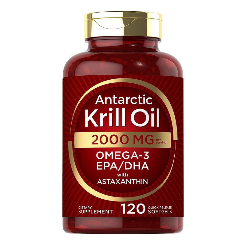 Krill oil soft capsules supple - Fitness With Nutrition avaliação e preço