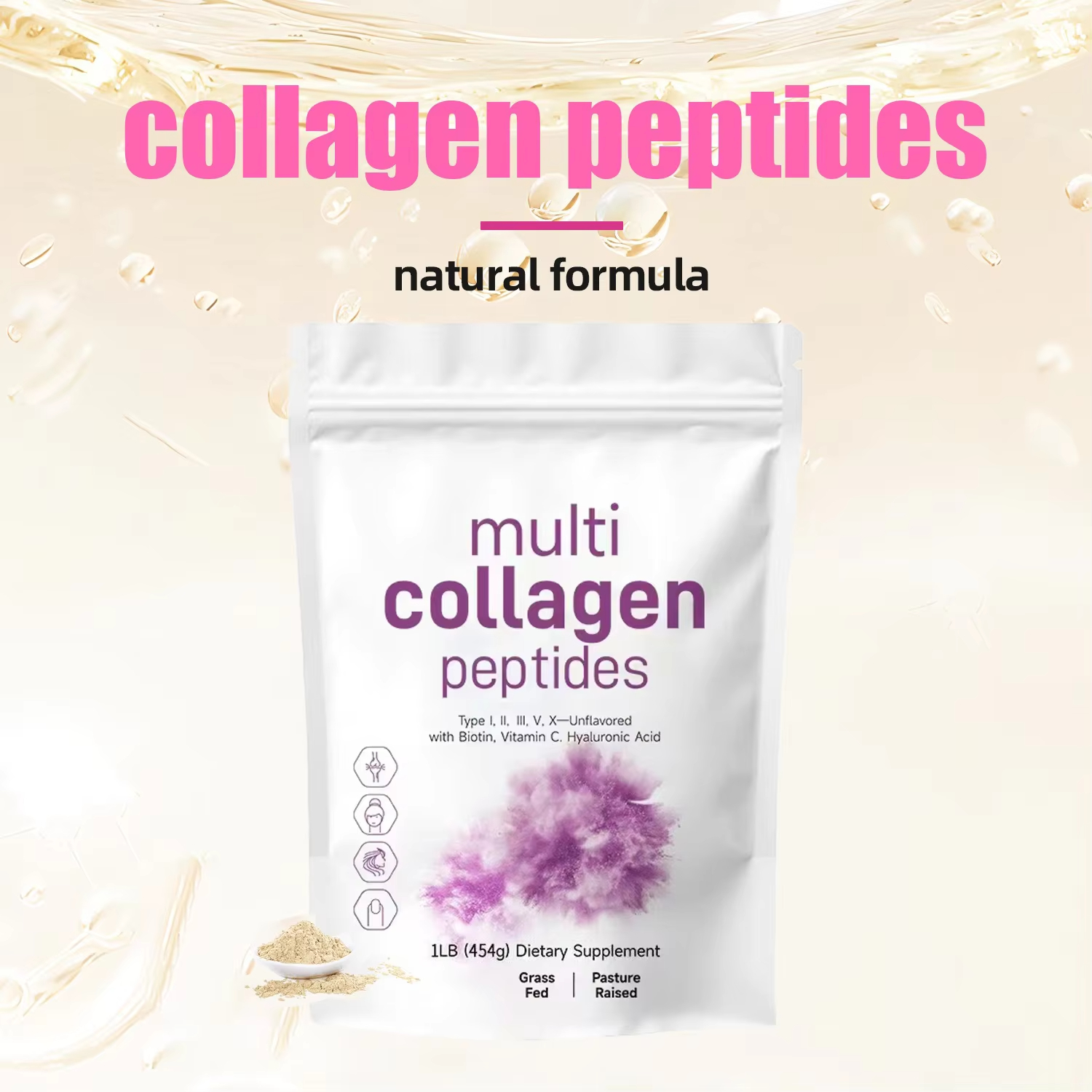 454G Multi Collagen Peptides P - Whey Protein Isolate avaliação e preço