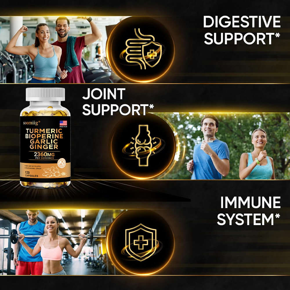 Turmeric Ginger Supplement wit - Turmeric Curcumin Capsule avaliação e preço