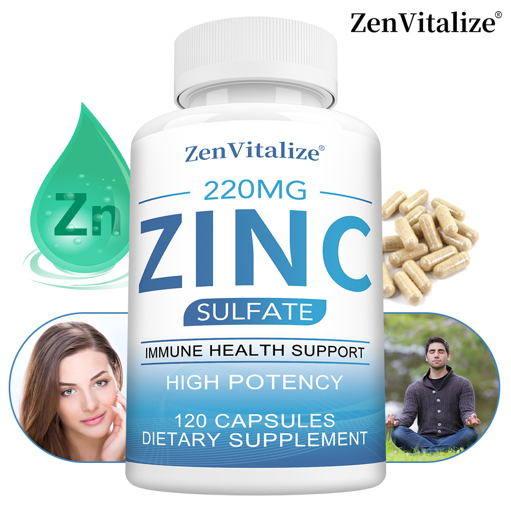 Zinc 50Mg Supplement Capsules  - Zinc Supplement 50Mg avaliação e preço