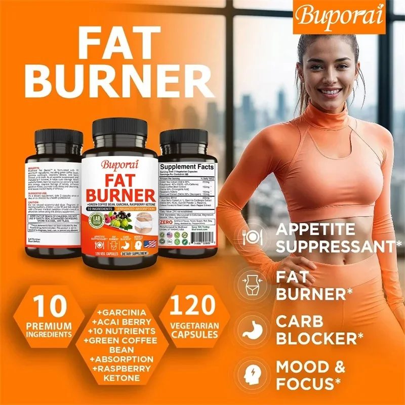 Fat Burner Capsules - Promotes - Green Tea Extract Fat avaliação e preço